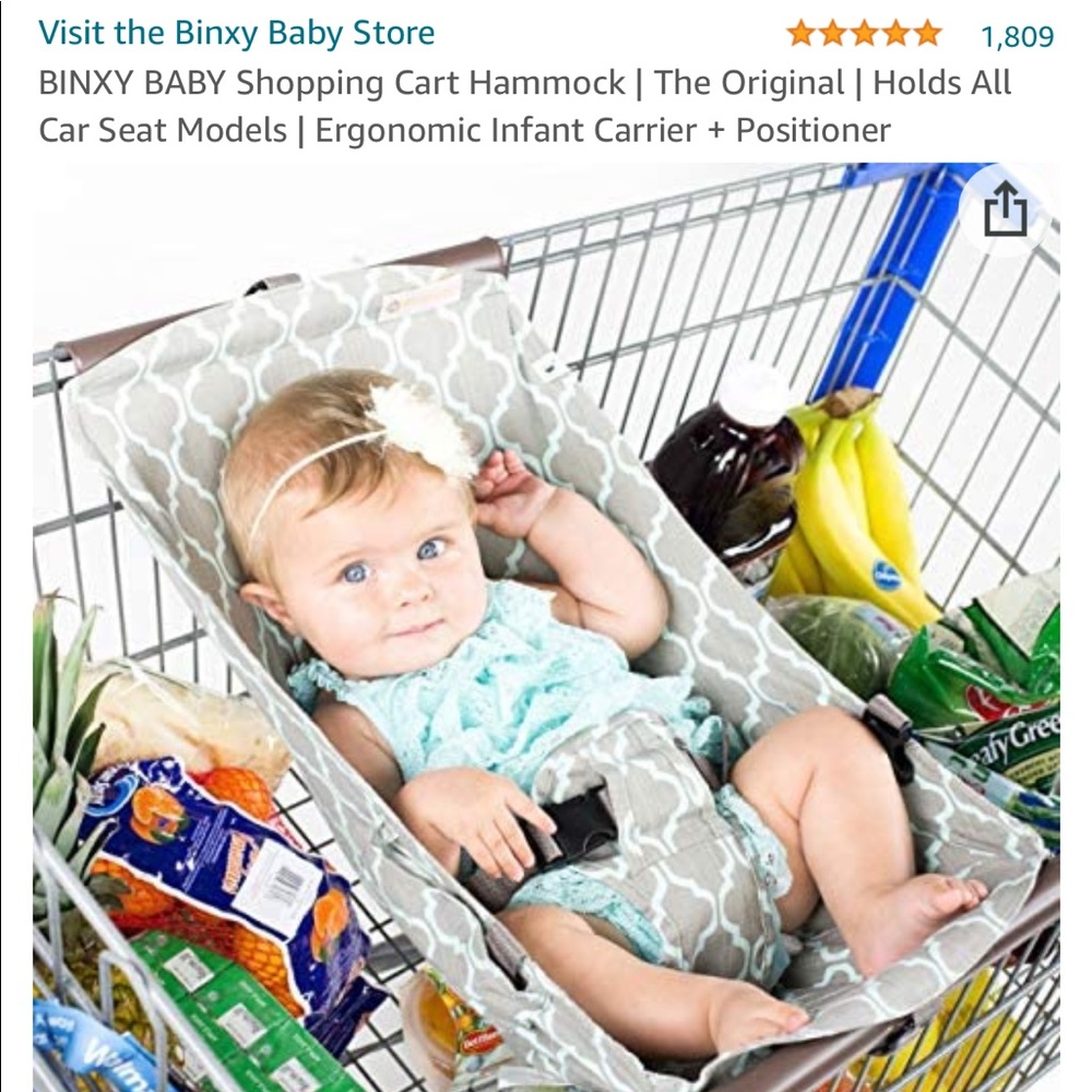 BINXY BABY Shopping Cart Hammock | The Original